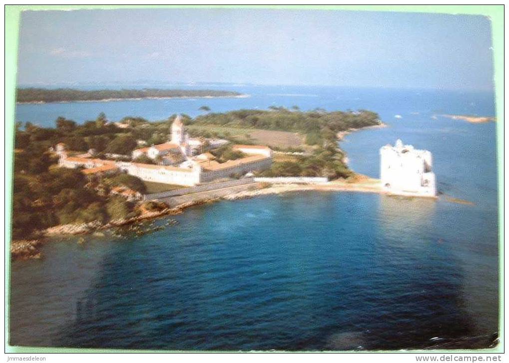 France 1978 Illustrated Postcard Sent To Belgium - Cannes Sea Convent Castle - Miniature Boats Cancel - Briefe U. Dokumente