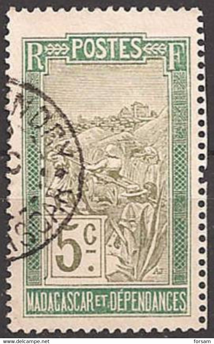 MADAGASCAR..1908..Michel # 77...used. - Oblitérés