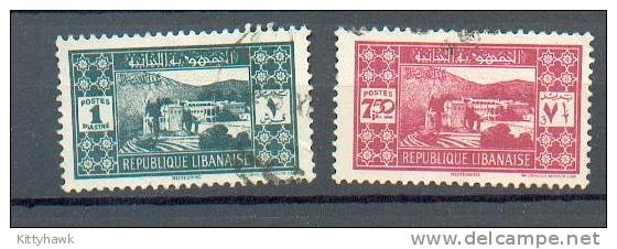 Lib 89 - YT 164 Et 166 Obli - Used Stamps