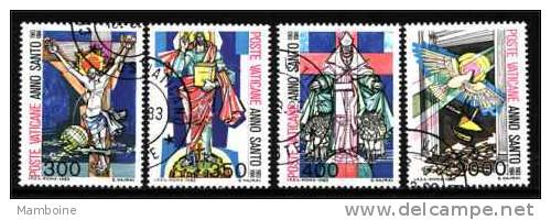 Vatican 1983  N 739 à 742 Serie Compl. Oblitere - Oblitérés