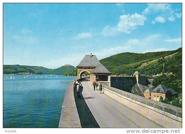 D-34513 Schloß Waldeck - Edersee - Sperrmauer - Waldeck