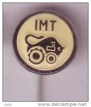 IMT TRACTOR ( Yugoslavian Vintage Pin ) * Badge Tractor Tracteur Traktor Trattore Trekker Vetoauto Tractors Tracteurs - Other & Unclassified