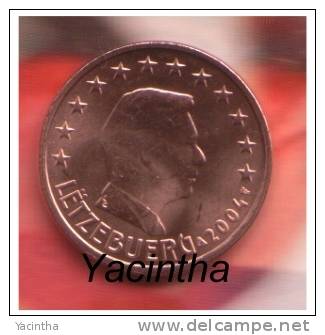 @Y@ Luxemburg    1 - 2 - 5 Cent 2004      UNC - Luxemburgo