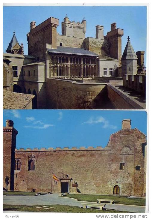 Espagne--OLITE--2 Cartes - Navarra (Pamplona)