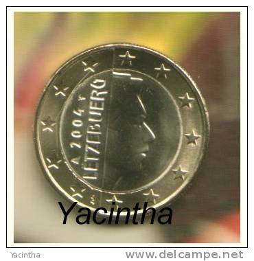 @Y@  Luxemburg    1   Euro    2004      UNC - Luxemburgo