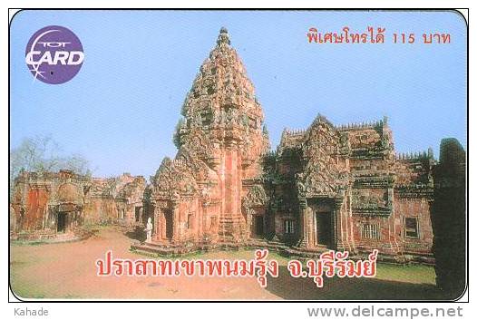 Thailand Phonecard TOT New Nr. 165   Temple In Saraburi - Thailand