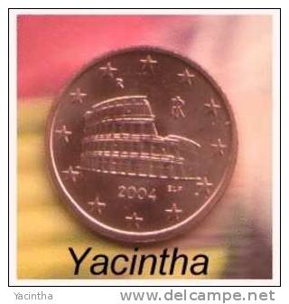 @Y@  Italie     1 - 2 - 5     Cent  2005      UNC - Italia