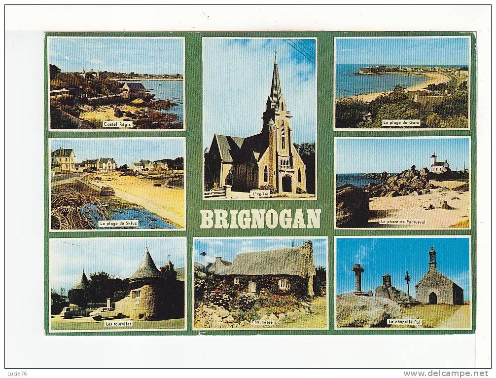 BRIGNOGAN  -  8 Vues : - Brignogan-Plage