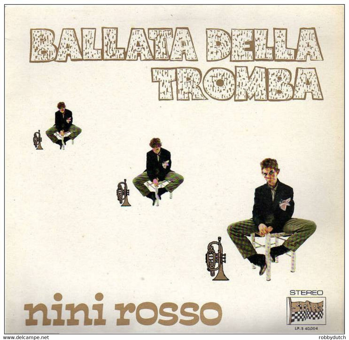 * LP *  NINI ROSSO - BALLATA DELLA TROMBA (Italy 1977 Ex-!!!) - Altri - Musica Italiana