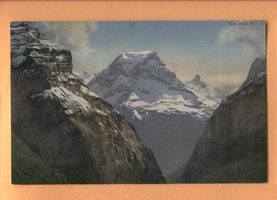 H1162 Tödi, Kanton Glarus.Circulé Sous Enveloppe .. Verlag : Schönwetter-Elmer Phot. Glarus Nr 1034 - Elm