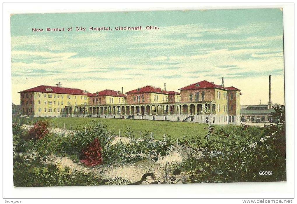 CINCINNATTI-OHIO-new Branch Of City Hospital-colorosée - Cincinnati