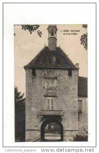 Cp, 21, Epoisses, Porte D'entrée De La Cour Du Château - Other & Unclassified