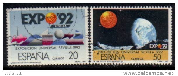 SPAIN   Scott #  2540-1  F-VF USED - Oblitérés