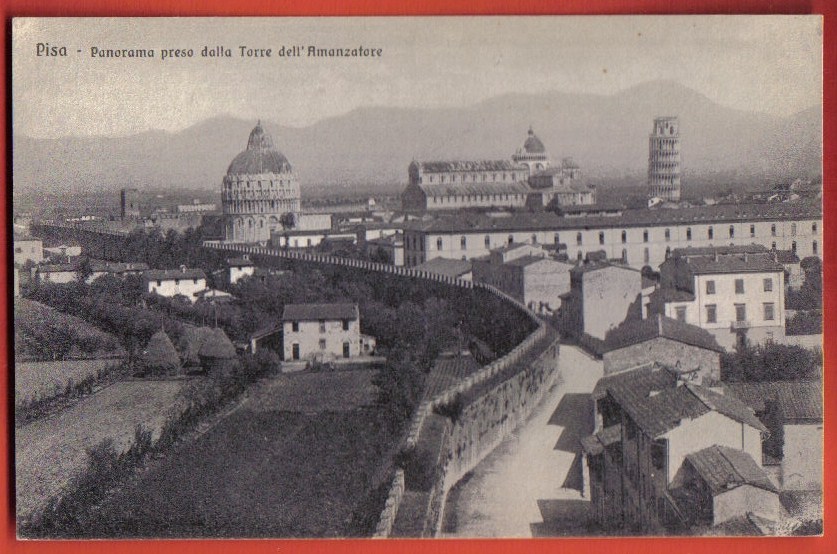 IT009 Pisa Panorama Preso Dalla Torre Dell´Amanzatore. Barsanti Pisa 17 - Pisa