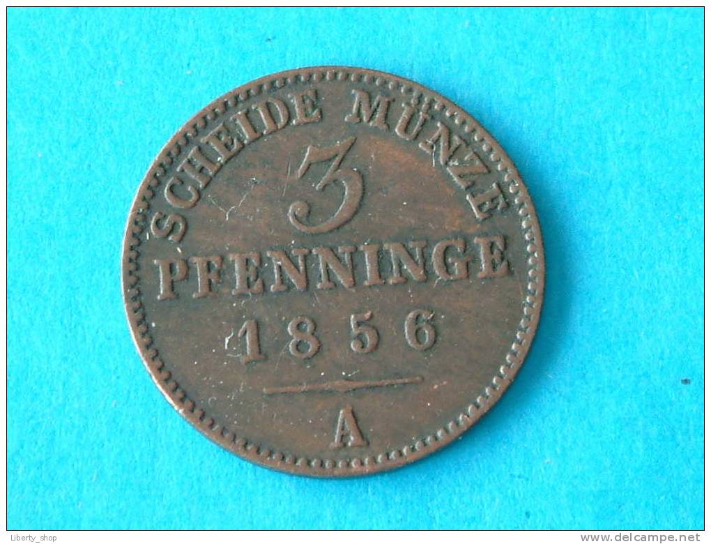 3 PFENNINGE 1856 A - 120 EINEN THALER / KM 453 ( For Grade, Please See Photo ) !! - Taler Et Doppeltaler