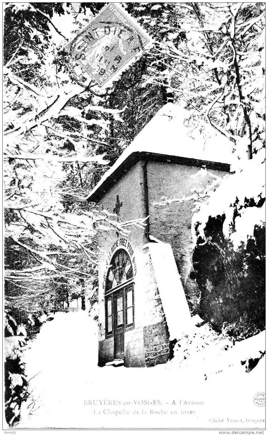 La Chapelle De La Roche En Hiver - Bruyeres