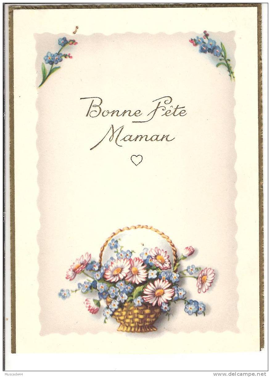 BONNE FETE MAMAN - Festa Della Mamma