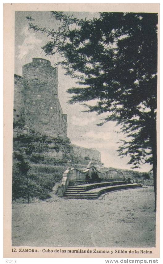 ZAMORA CUBO DE LAS MURALLAS Y SILLON DE LA REINA - Zamora