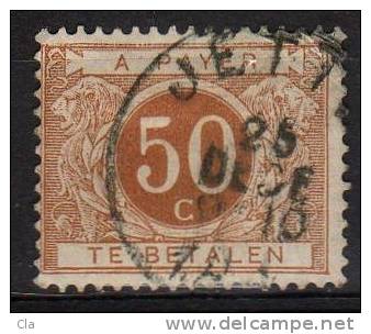 TX 8  Obl Jette  Cob 6 - Stamps