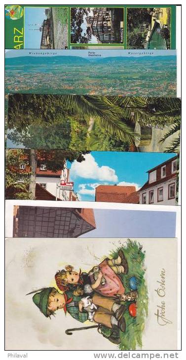 Lot De 18 Cartes Postales D'Allemagne 10 X 15 Cms. - Collezioni E Lotti