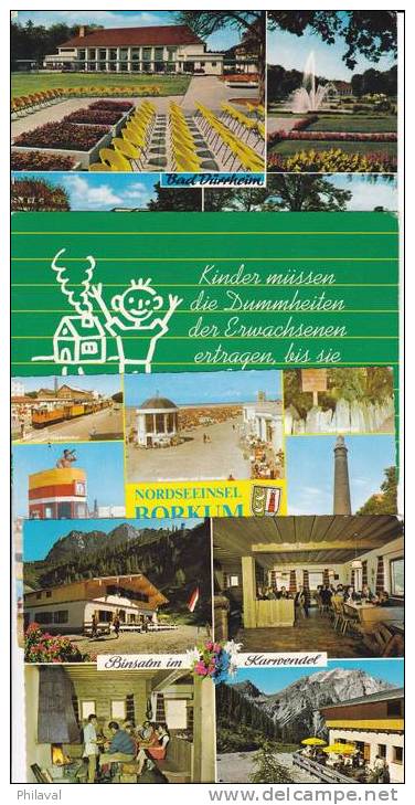 Lot De 18 Cartes Postales D'Allemagne 10 X 15 Cms. - Verzamelingen & Kavels