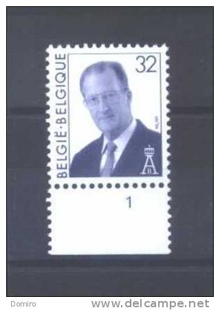 BE  2791** (MNH)     "Pl 1" - 1991-2000