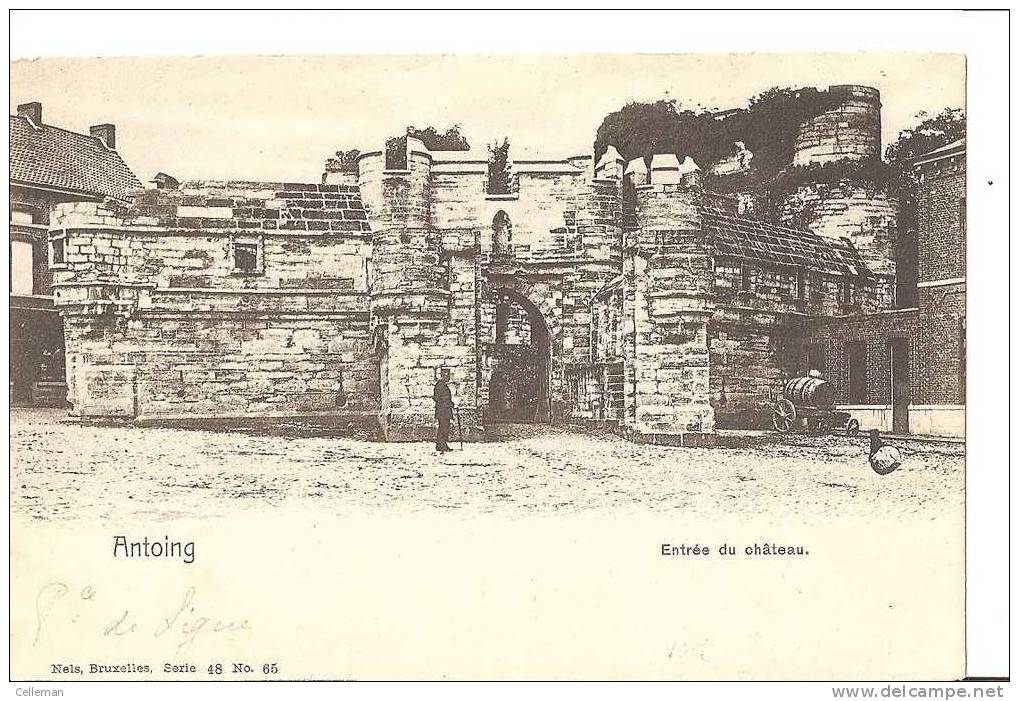 Antoing Entree Du Chateau Animé (h808) - Antoing