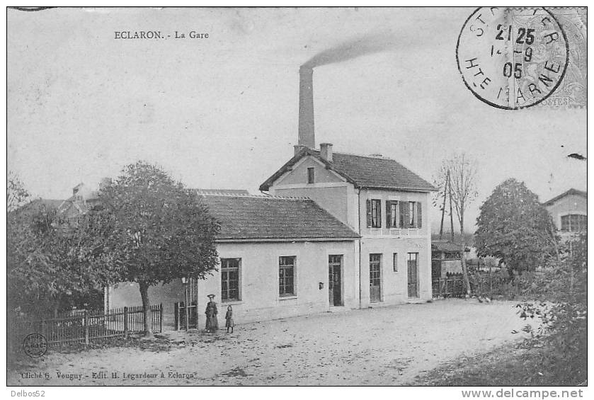 ECLARON . - La Gare - Eclaron Braucourt Sainte Liviere