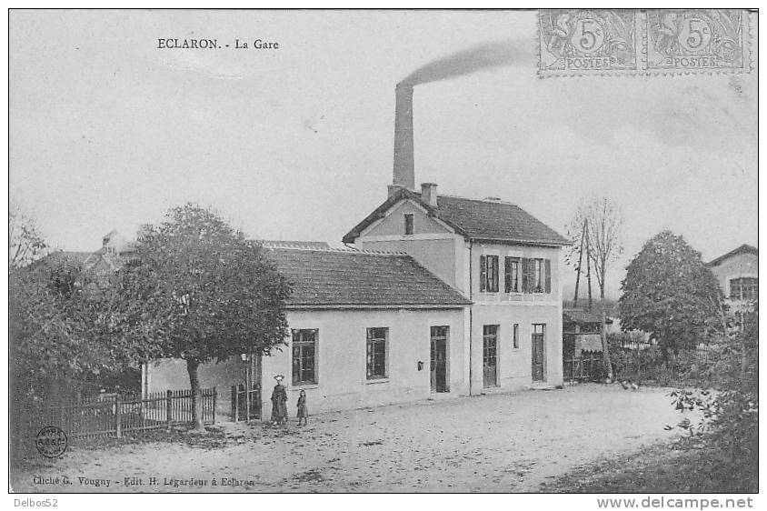 ECLARON . -  La Gare - Eclaron Braucourt Sainte Liviere