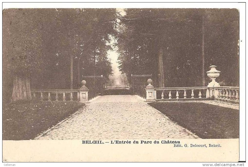 Beloeil L'entree Du Parc Du Chateau (h831) - Beloeil