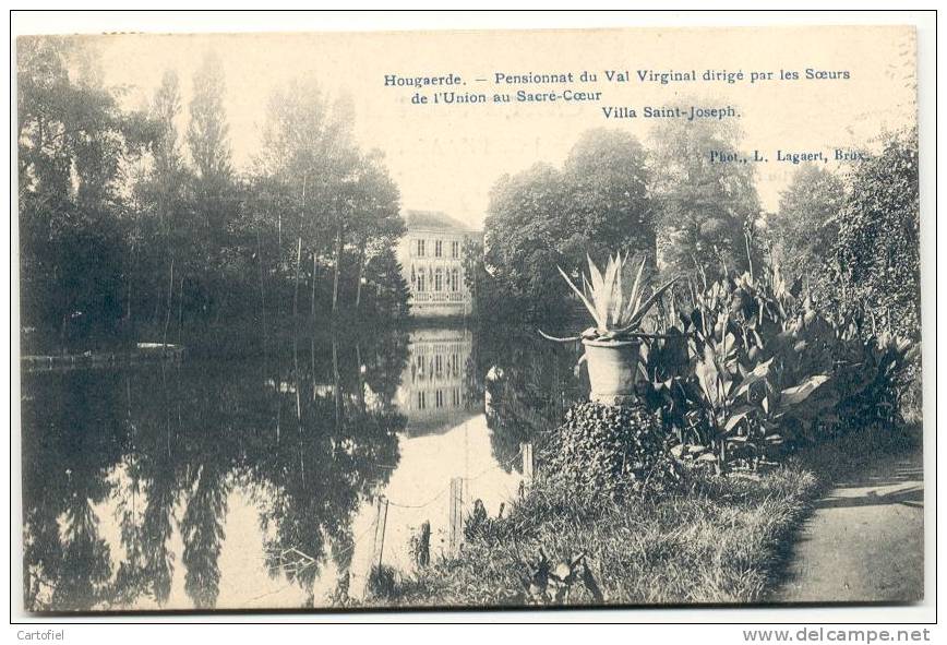 HOEGAARDEN-PENSIONNAT DU VAL VIRGINAL DIRIGE PAR LES SOEURS DE L'UNION AU SACRE COEUR-VILLA SAINT-JOSEPH - Hoegaarden