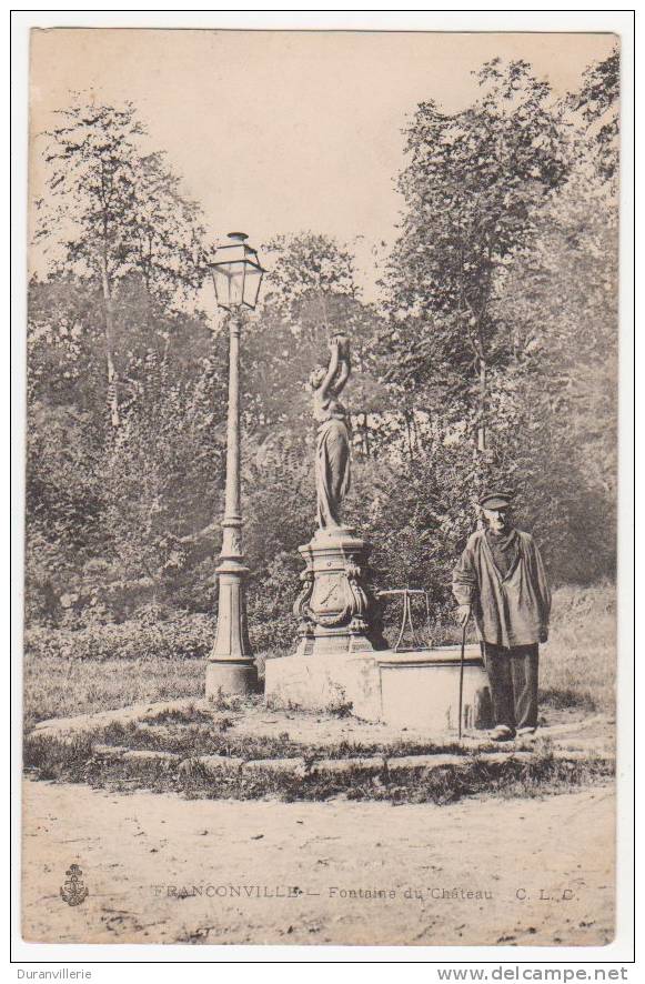 95 Franconville - Fontaine Du Château - Franconville