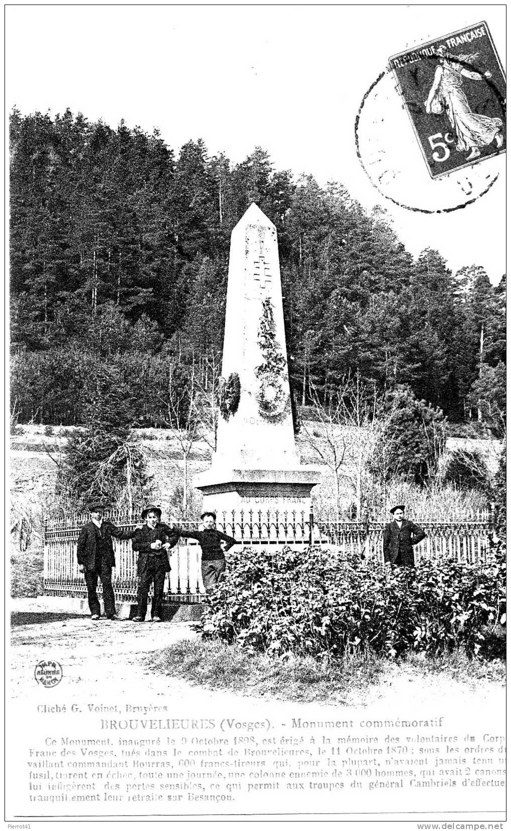 Monument Commémoratif - Brouvelieures