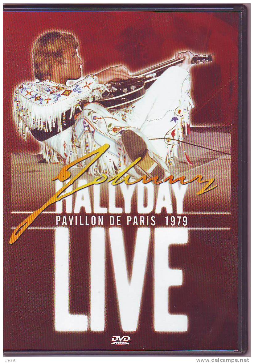 DVD JOHNNY HALLIDAY LIVE PAVILLON DE PARIS 1979 (5) - Concert Et Musique