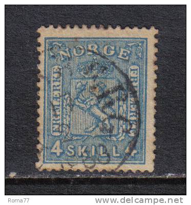 SS2303 - NORVEGIA 1867 , Unificato N. 14 - Used Stamps