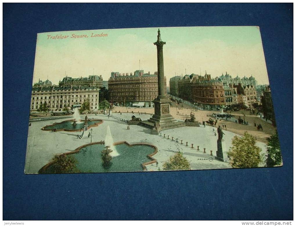 London - Trafalgar Square - 1910 - Trafalgar Square