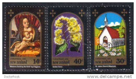 NEW ZEALAND  Scott #  736-8**  VF MINT NH - Ungebraucht