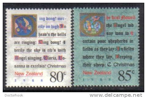 NEW ZEALAND  Scott #  908-11**  VF MINT NH - Unused Stamps