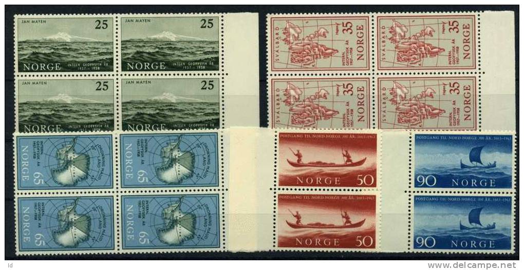 NORWAY -  LITTLE LOT MINT NEVER HINGED - Unused Stamps