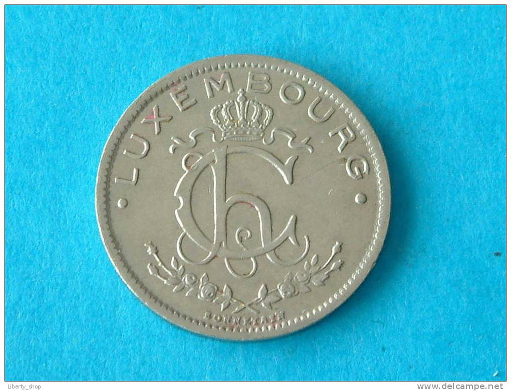 1935 - 1 FRANC / KM 35 ( For Grade, Please See Photo ) !! - Luxembourg