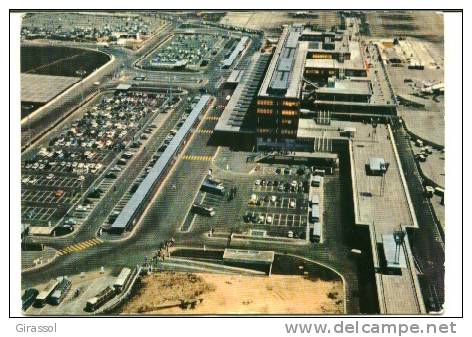 CPSM PARIS ORLY Aéroport Vue Générale Aérienne De L' Aérogare PI - Aéroports De Paris