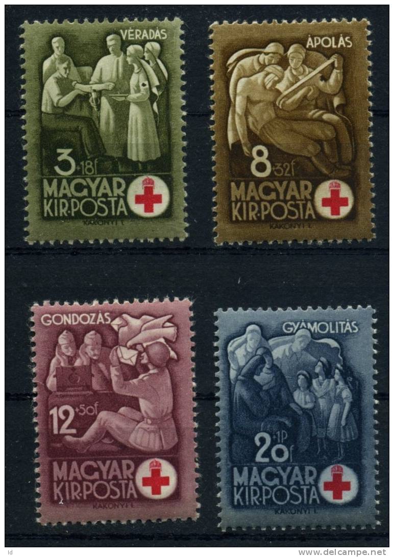 RED CROSS - HUNGARY -  LOT MINT HINGED - Andere & Zonder Classificatie