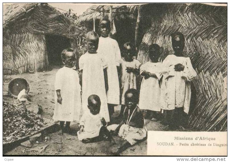 Missions D'Afrique. Petits Chrétiens De Dinguira. - Soudan