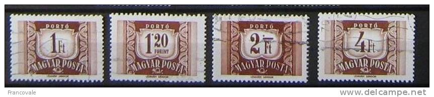 Ungheria 1969 4 Porto Segnatasse - Postage Due