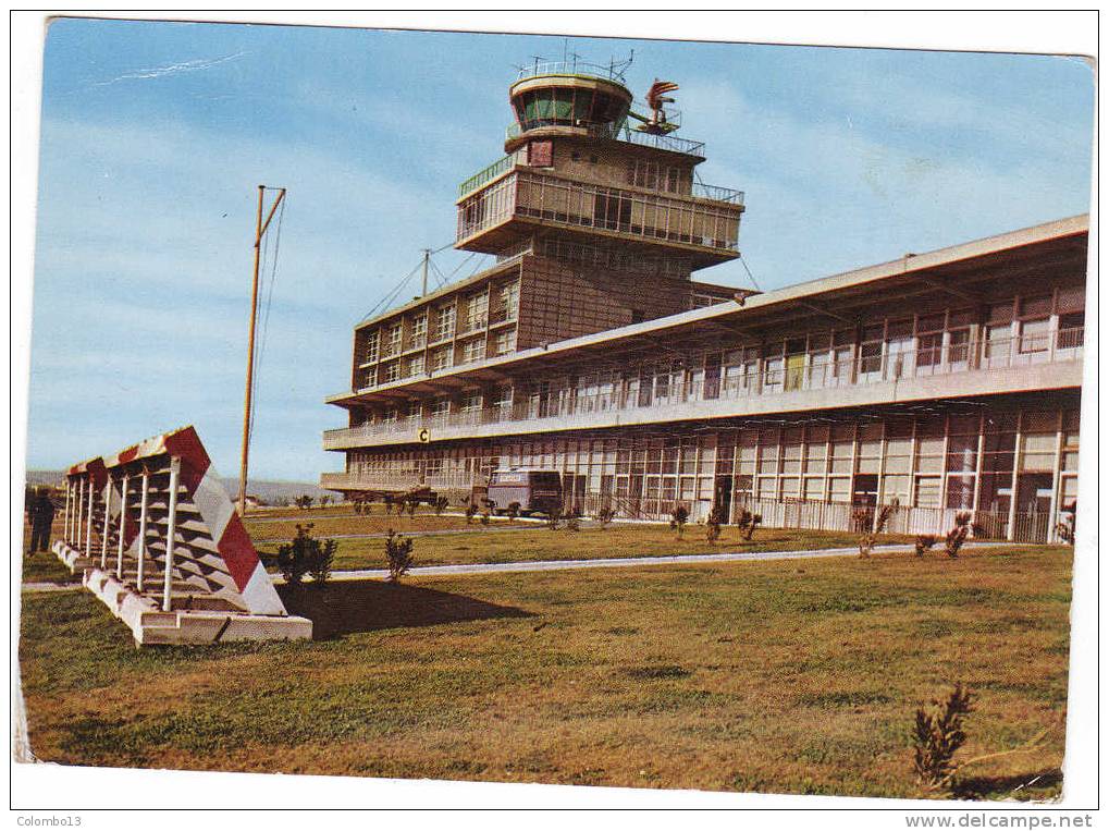 13 AEROPORT DE MARSEILLE MARIGNANE TOUR DE CONTROLE 1965 - Marignane