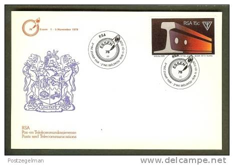 RSA 1978 Postcard Stamp Exhibition Essen - Philatelic Exhibitions