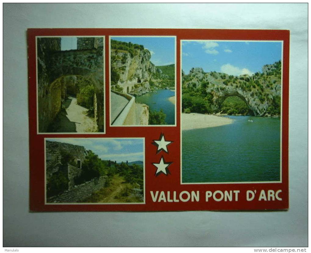 D 07 - Vallon Pont D'arc - Et Les Gorges De L'ardèche - Vallon Pont D'Arc