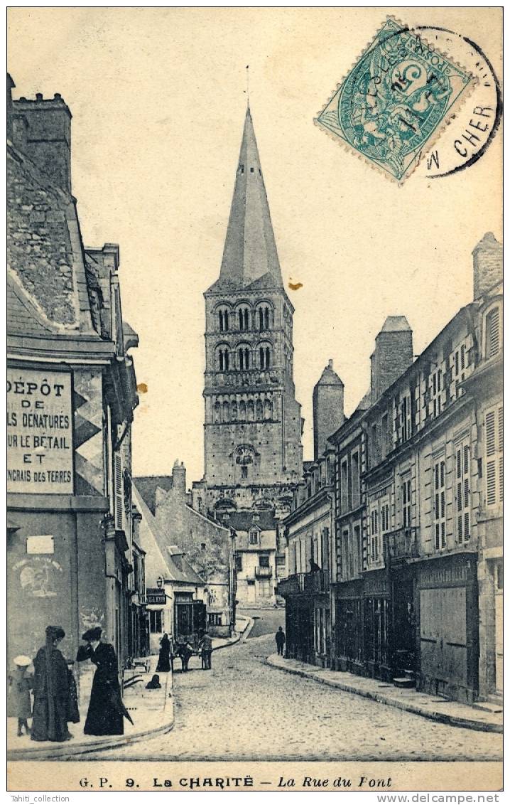 LA CHARITE - La Rue Du Pont - La Charité Sur Loire