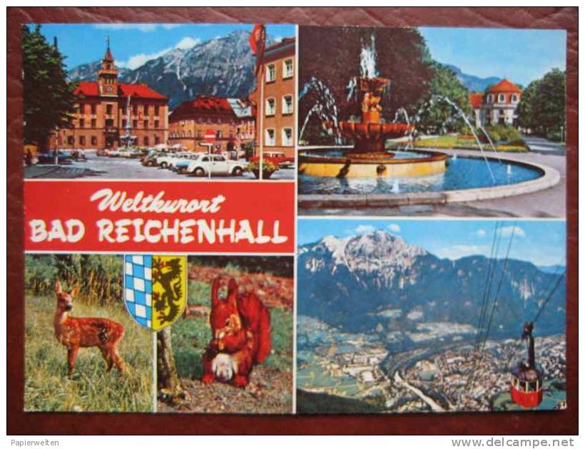Bad Reichenhall - Mehrbildkarte "Weltkurort ..." - Bad Reichenhall