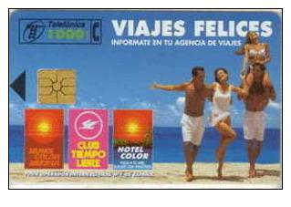 # SPAIN PU105 Viajes Felices 1000 Gem 04.96 Tres Bon Etat - Autres & Non Classés